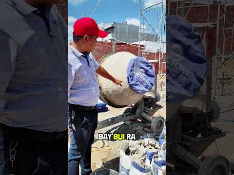 Không ngấm nước thì làm sao trộn ⁉️ Hướng dẫn phối trộn Vữa trộn sẵn chống thấm tường Victory New.