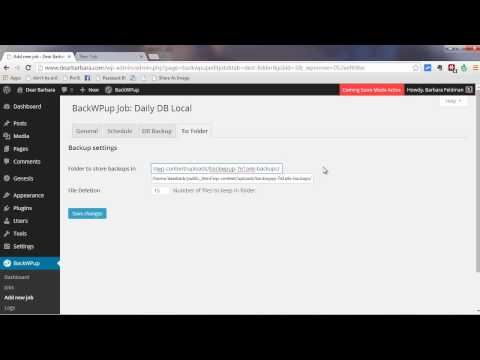 how to backup wordpress