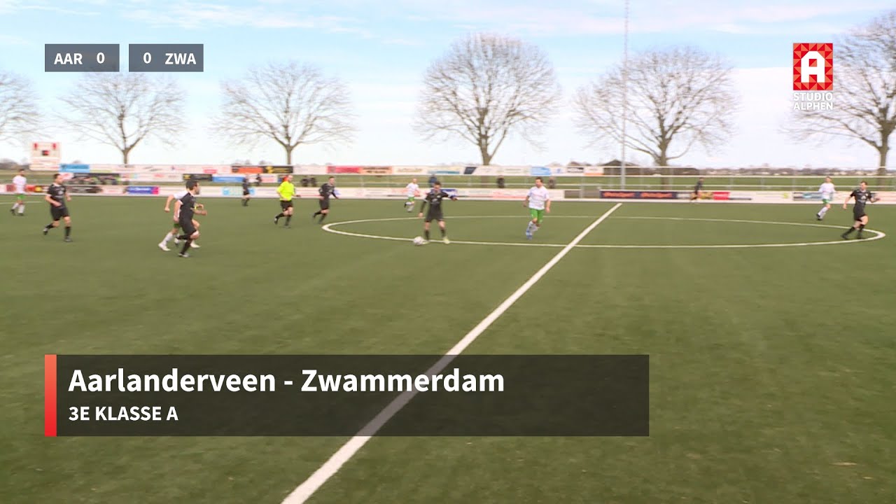 Samenvatting SV Aarlanderveen- VV Zwammerdam