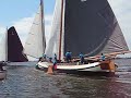 Botsing van twee skutsjes Botsing van twee skutsjes