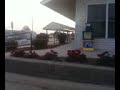 Flower bed to parking lot gap