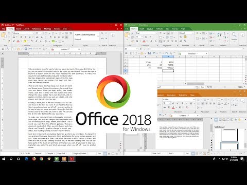 Office 2018 How to Download & Use (TextMaker, PlanMaker, Presentation)