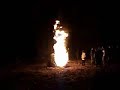 Christmas Tree Burning