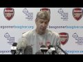 Arsene Wenger talks about Arsenal's defensive injury woes