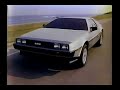Delorean TV Commercial Delorean TV Commercial