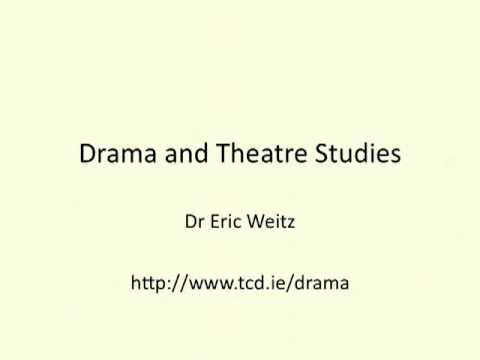 Drama and Theatre Studies