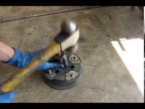 How To Replace Front Wheel Bearings Suzuki Ozark