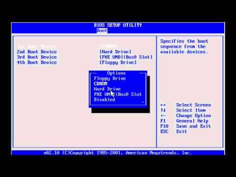 Aprenda a configurar o Boot a partir da unidade de CD/DVD