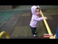 Yerin at the playground (놀이터에 왔어요~)