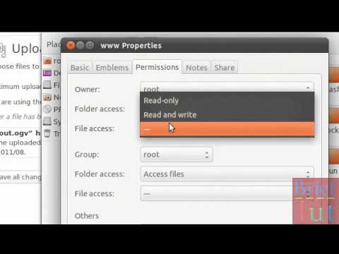 how to provide permission to folder in ubuntu