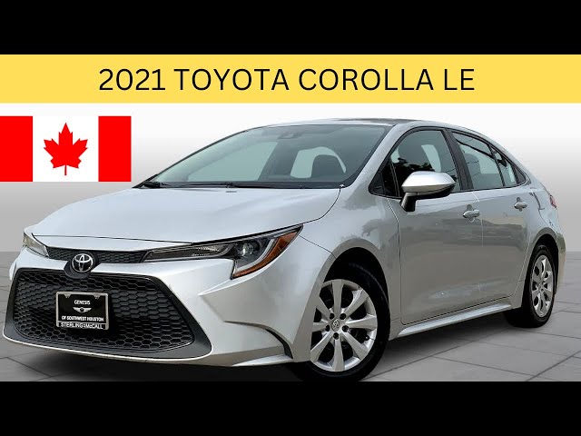 2021 Toyota Corolla LE UPGRADED PACKAGE in Cars & Trucks in Fredericton
