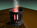 blender 2.46, animacje, blender, swiecznik, grafika 3d blender 2.46, animacje, blender, swiecznik, grafika 3d