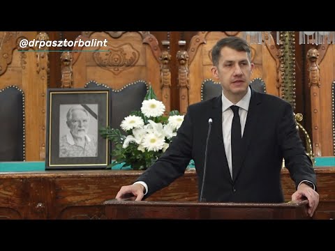 Dr. Pásztor Bálint a dr. Selymesi Nándor emlékére tartott gyászülésen elmondott beszéde-cover