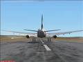 A330-200 Emirates landing at Sanaa