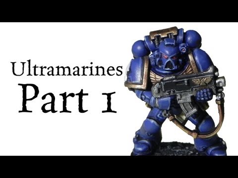 how to paint space marines - In this video I show you how I painted an Ultramarine Space Marine for Warhammer 40k miniatures. The tutorial is made with games-workshop new citadel color R...