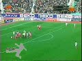 Ali Daei attacking Sheis Rezaei in Match Saipa Perspolis