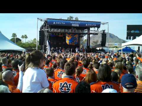 Terry Henley '73, opening speech at the Auburn BCS pep rally in Scottsdale, Arizona and Aubie