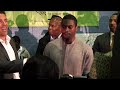 Michael Vick urges Newark kids to protect animals