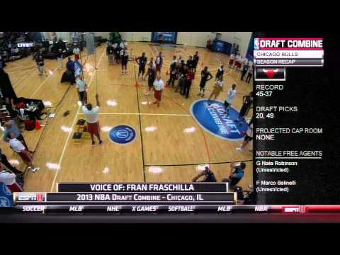 Diehardsport.com-Tony Mitchell NBA Combine_Basketball. NBA, National Basketball Association best videos. Sport of USA, NBA