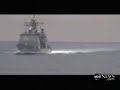 U.S. Navy Face-Off with Iran Speed Boats ACTUAL VIDEO!!!!!!