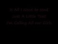 Jordin Sparks S.O.S  karaoke [Colourkaraoke] Official.