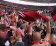 in Berlin DFBPokal  einsingen der fans