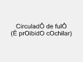 é proibidO cOchilar! é proibidO cOchilar!