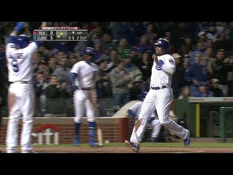Video: TEX@CHC: Cubs extend lead on Rizzo's two-run single