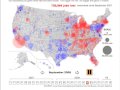 Job Loss Map 2007-2009 YTD (animation)