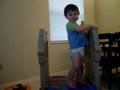 Aiden on slide