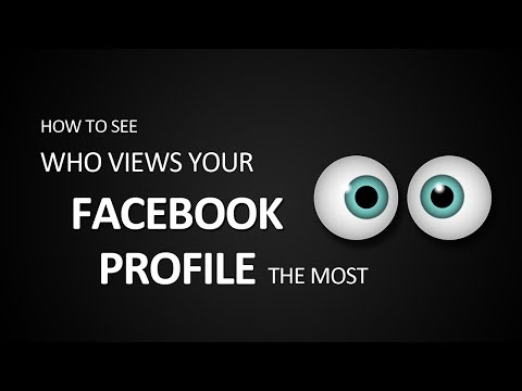 Watch 'How To See Who Views Your Facebook Profile The Most 2014'