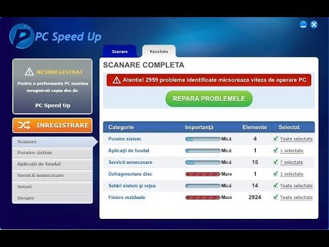 how to remove pc speed up