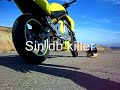 Kawasaki ER-6N con escape Ixil de doble salida de acero inodidable