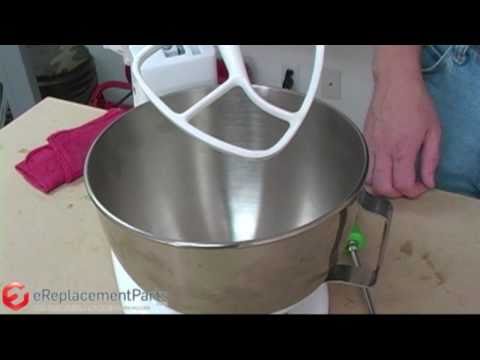 how to adjust kitchenaid mixer