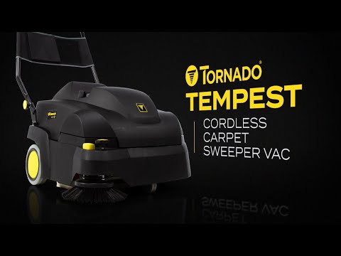 Youtube External Video Features of the Tornado Tempest Cordless Carpet Sweeper Vacuum