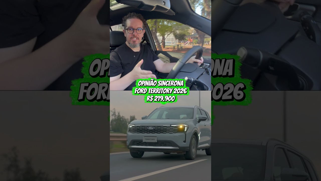 FORD TERRITORY: O PIOR MOTOR, MAS O MELHOR ACABAMENTO? 👀✨