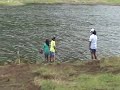 Fishing at Nuuanu Resevoir Fishing at Nuuanu Resevoir