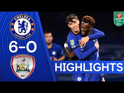 Chelsea 6-0 Barnsley | Havertz Hat-Trick and Silva Debut as Blues Hit 6! | Carabao Cup Highlights