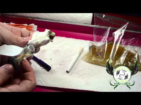 how to unclog weed pipe