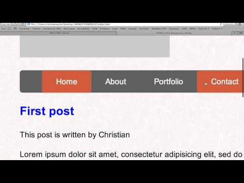 how to create web page