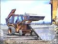 laying sewer pipe