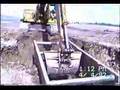 laying sewer pipe
