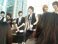 Boyfriend - Hyunseong singing Nothing better @Music Core Fanmeeting [fancam]