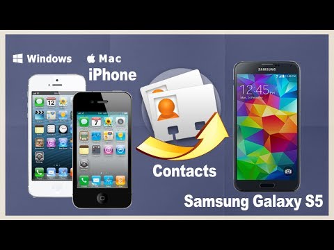 how to sync iphone contacts