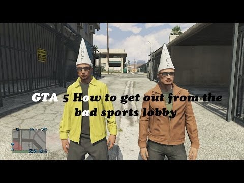 how to remove gta v bad sport