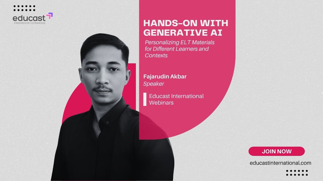 Fajarudin Akbar - Personalizing ELT Materials with AI for Different Learners and Contexts
