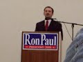 Ron Paul's grandson speaks at Lamar University Pt1/4 Ron Paul's grandson speaks at Lamar University Pt1/4