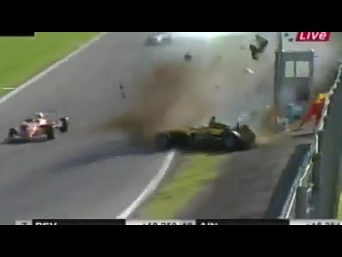 Huge Superleague Formula Crash
