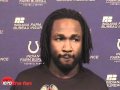 Joseph Addai -- Super Bowl XLIV Preparations 1/27/10
