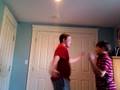 marky and burkee having fun